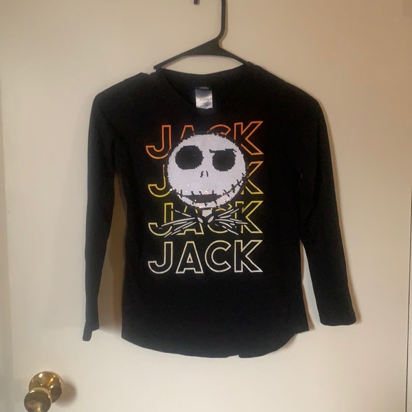 Disney Other - Girls jack skellington long sleeve shirt